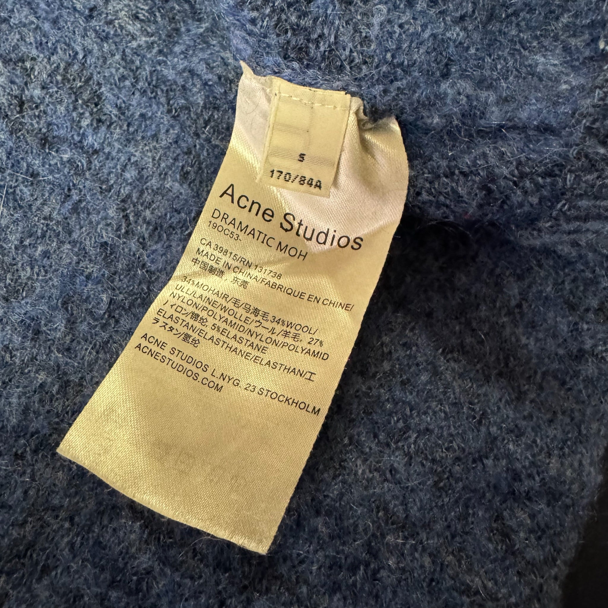 Acne Studios Mohair Sweatshirt