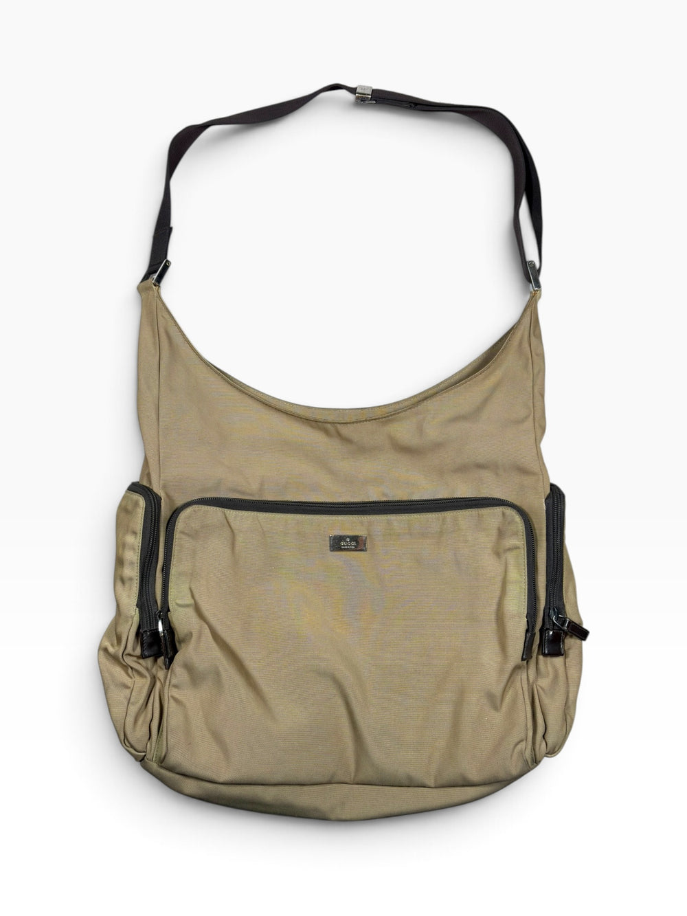 Gucci Nylon Multi-Pocket Crossbody Bag