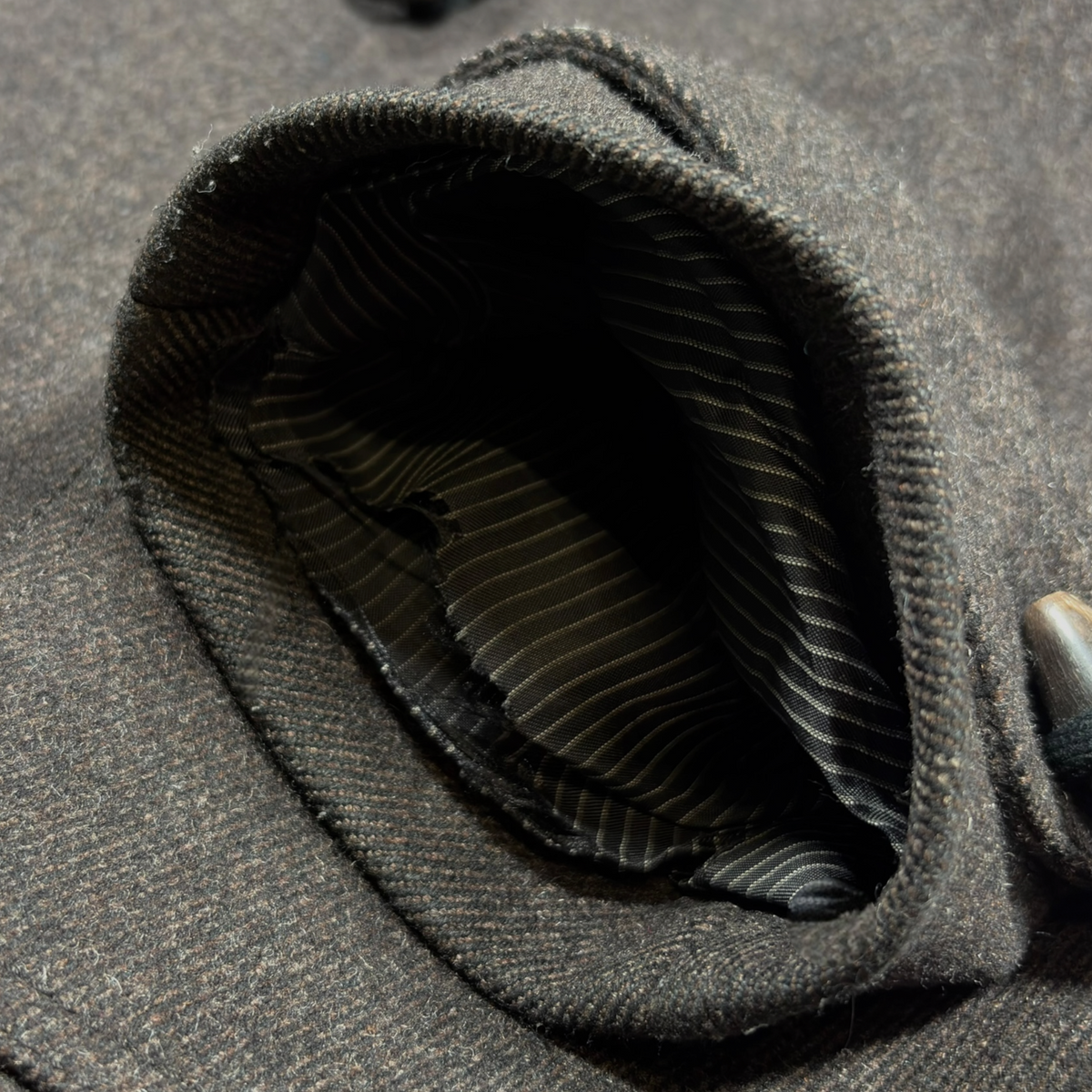 Dior Homme AW08 Hooded Duffle Coat