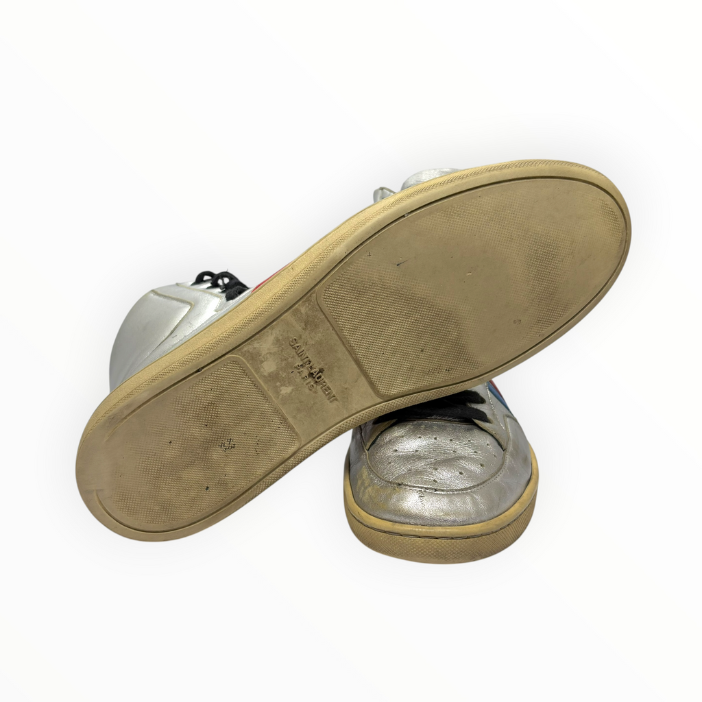 Saint Laurent 2014 Metallic SL/04H Sneakers