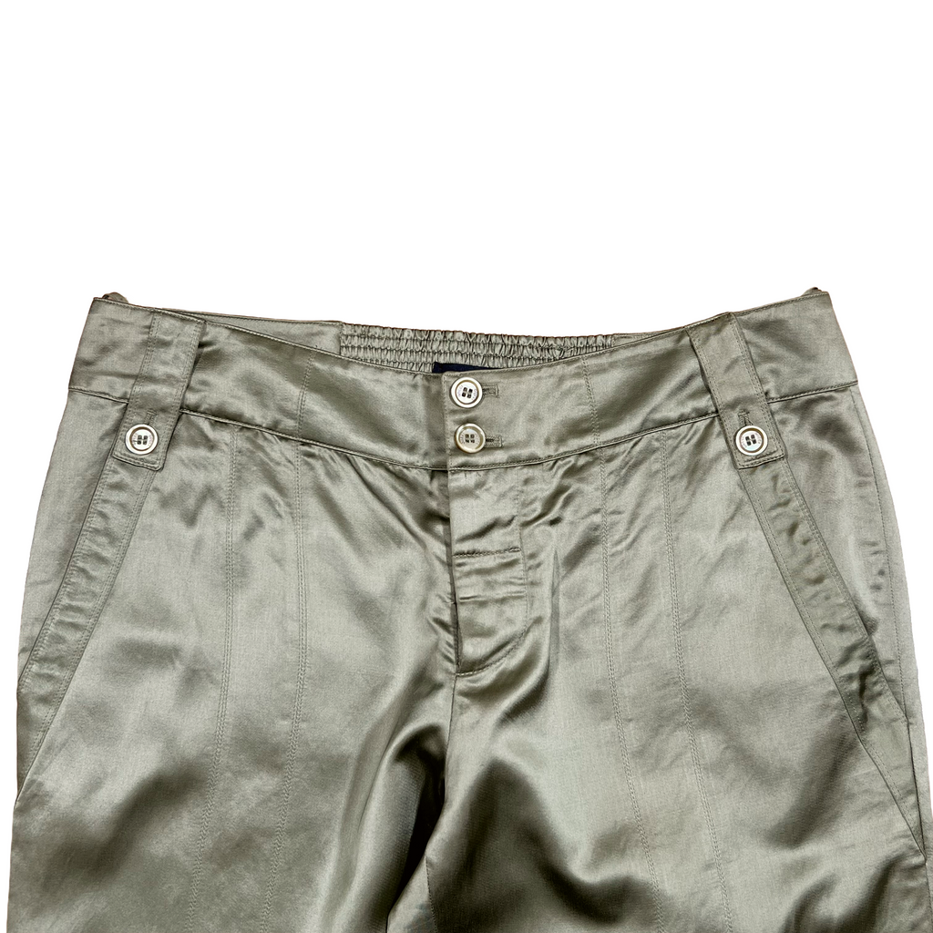 Gucci 2002 Satin Cargo Trousers
