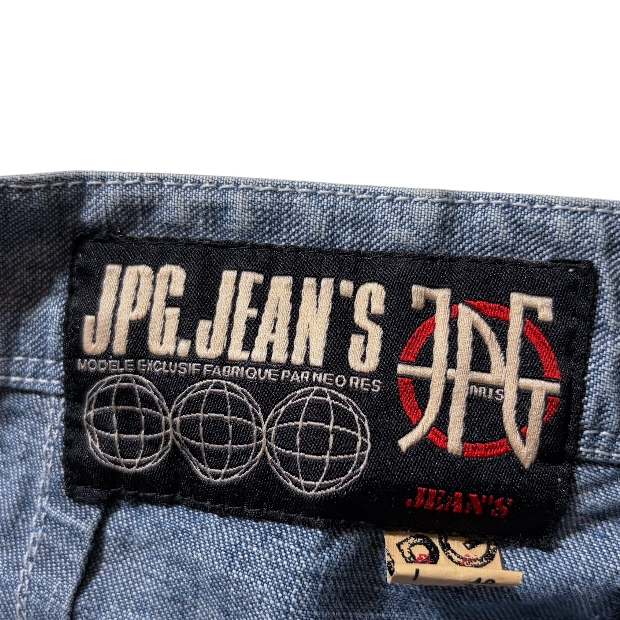Jean Paul Gaultier 90s Fringed Raw-Edge Denim Jeans