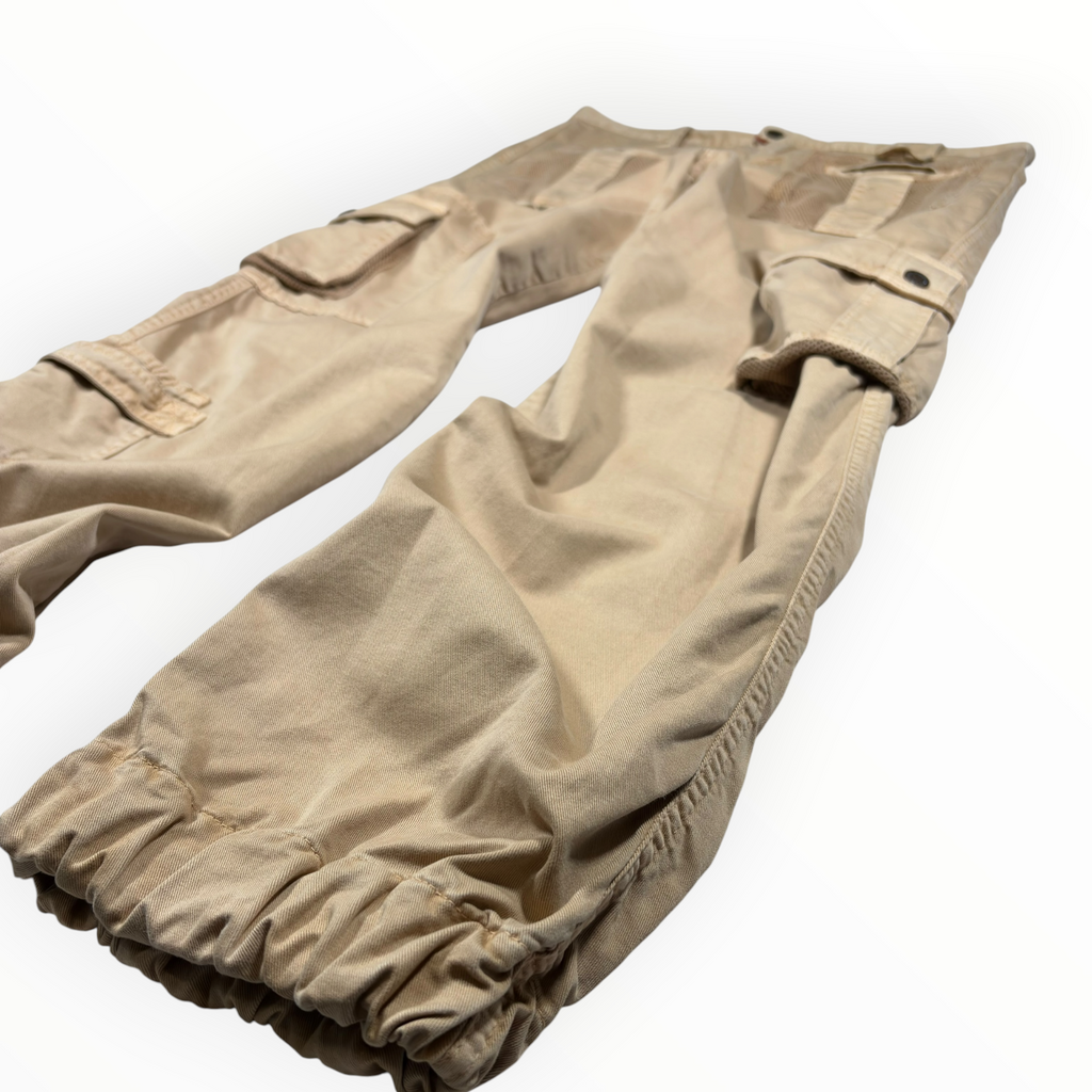 Dolce & Gabbana SS03 Mesh-Panel Cargo Trousers