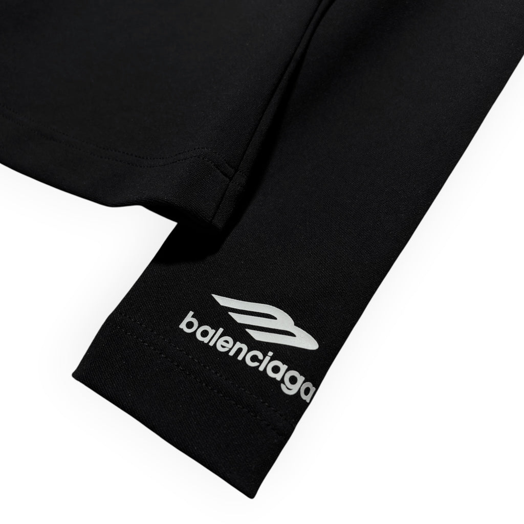 Balenciaga 2022 Sporty B Zip-Back Turtleneck