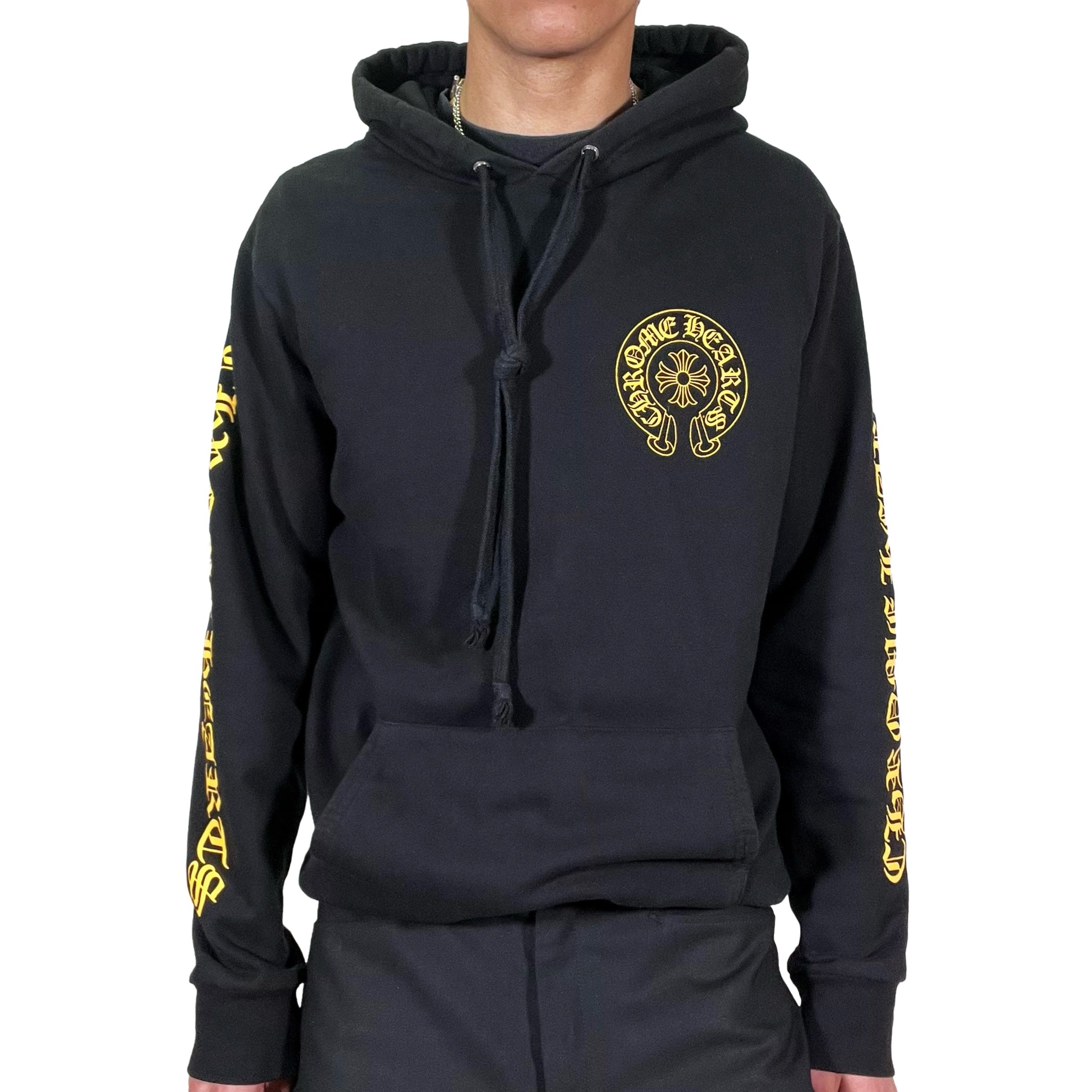 Chrome Hearts Yellow Horseshoe Hoodie