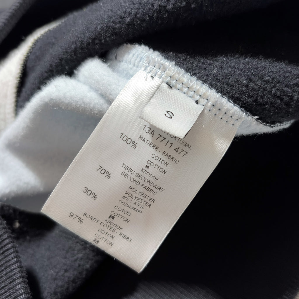 Givenchy by Riccardo Tisci "American Dream" Madonna Patchwork Zip-Shoulder Sweatshirt