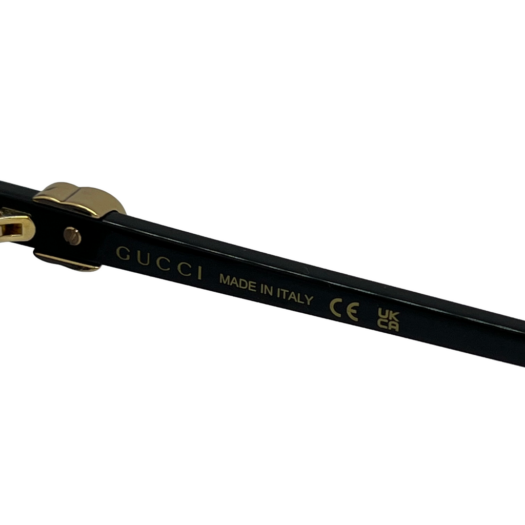 Gucci Gold GG Sunglasses