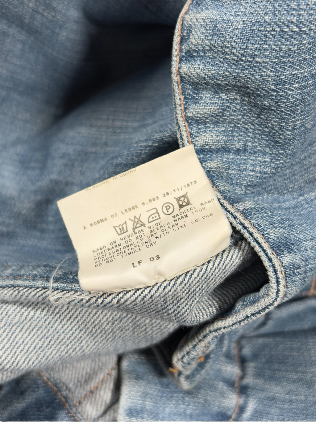 Dolce & Gabbana SS03 Multi-Pocket Denim Jacket