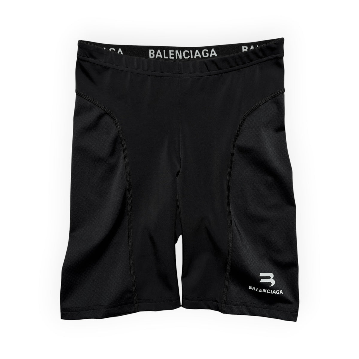 Balenciaga Activewear Sporty B Cycling Shorts