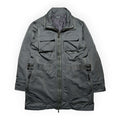 Versace Jeans Couture Leather-Trimmed Buckled Utility Parka