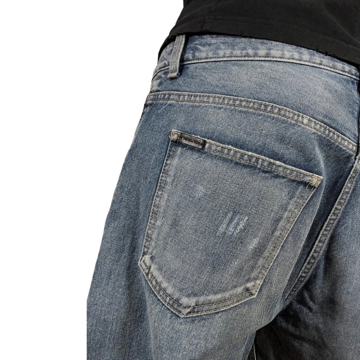 Saint Laurent D45 Wide Leg Jeans