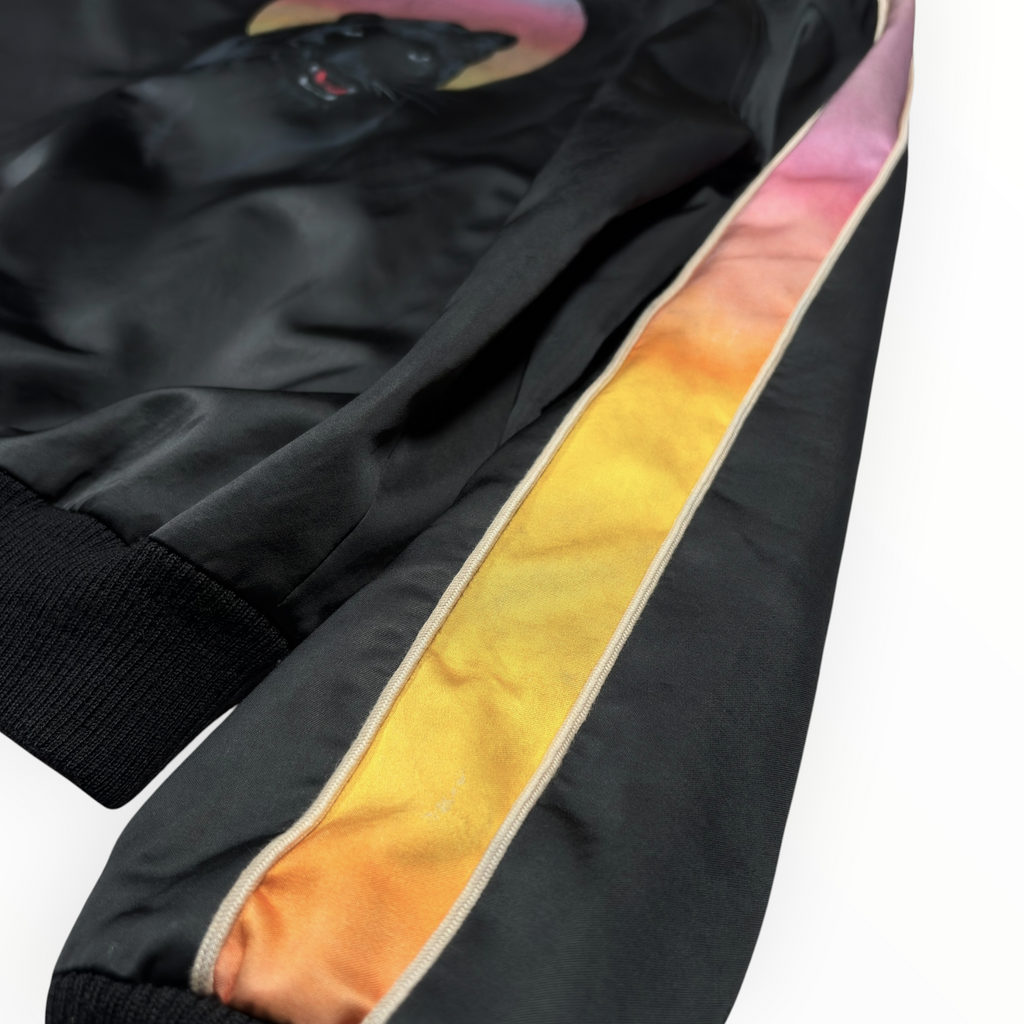 Saint Laurent 2018 Runway Sunset Panther Bomber Jacket