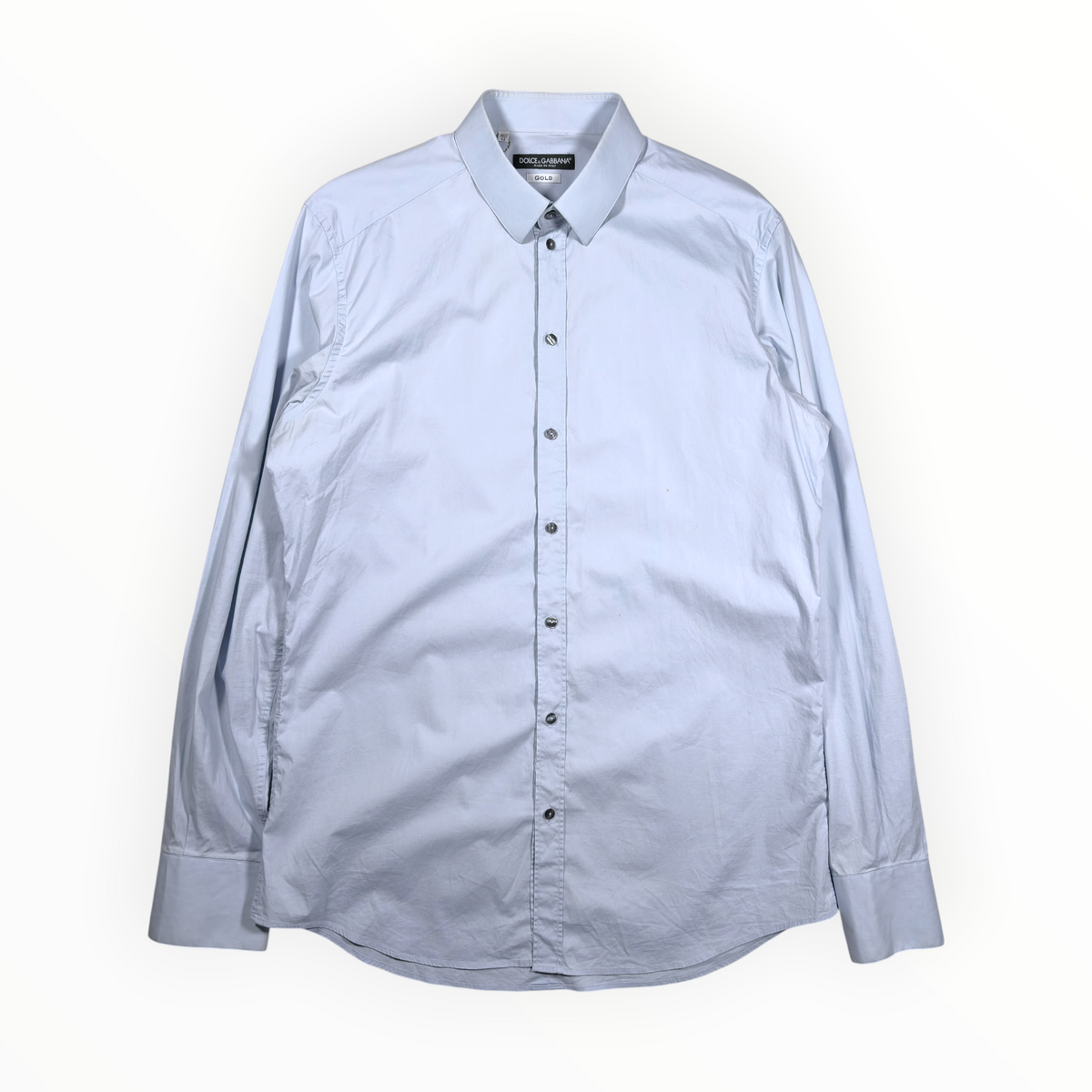 Dolce & Gabbana Gold Slim Fit Dress Shirt