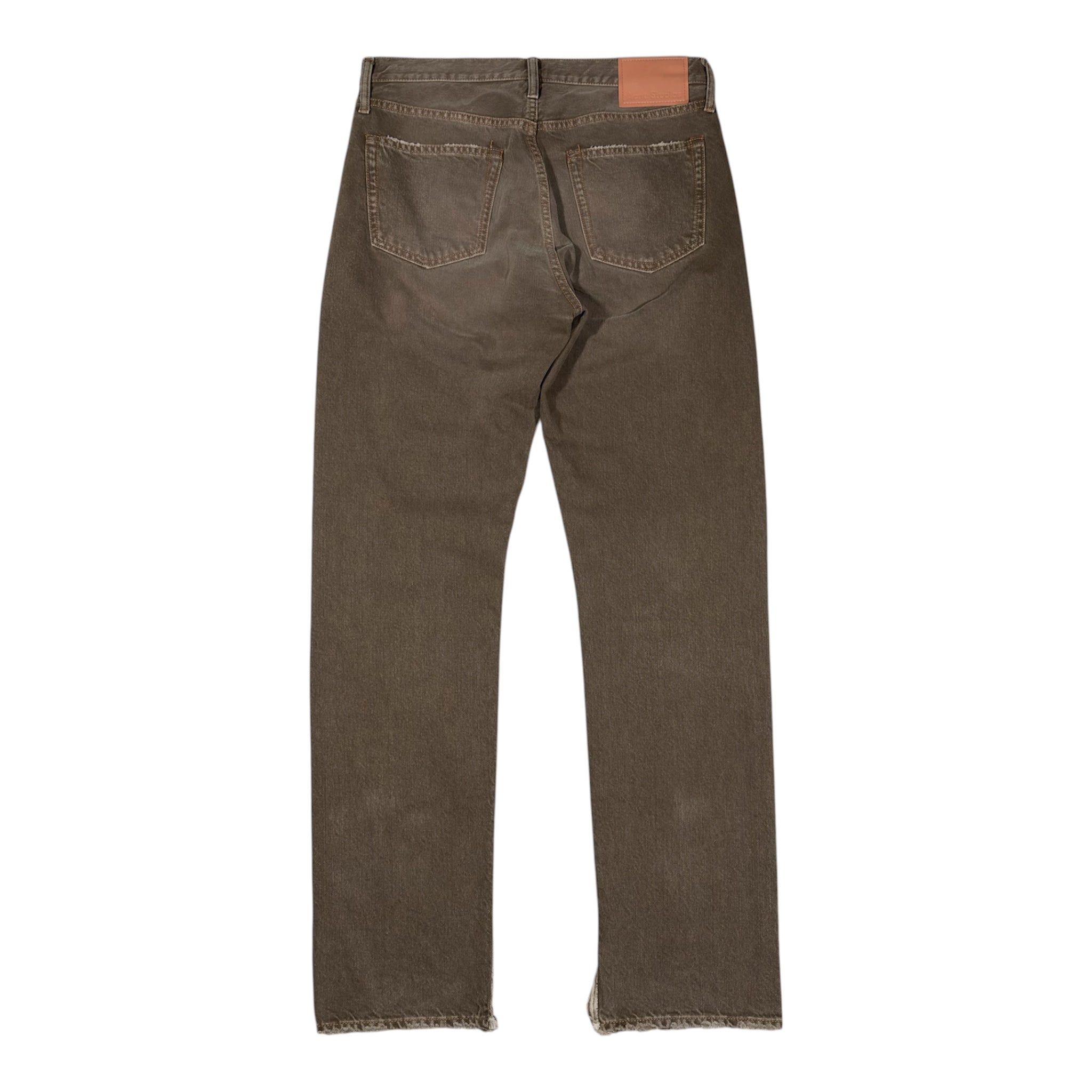 Acne Studios Mud Wash Straight Fit Jeans (Sample)