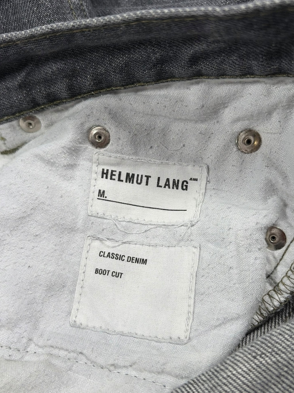 Helmut Lang Vintage Bootcut Jeans