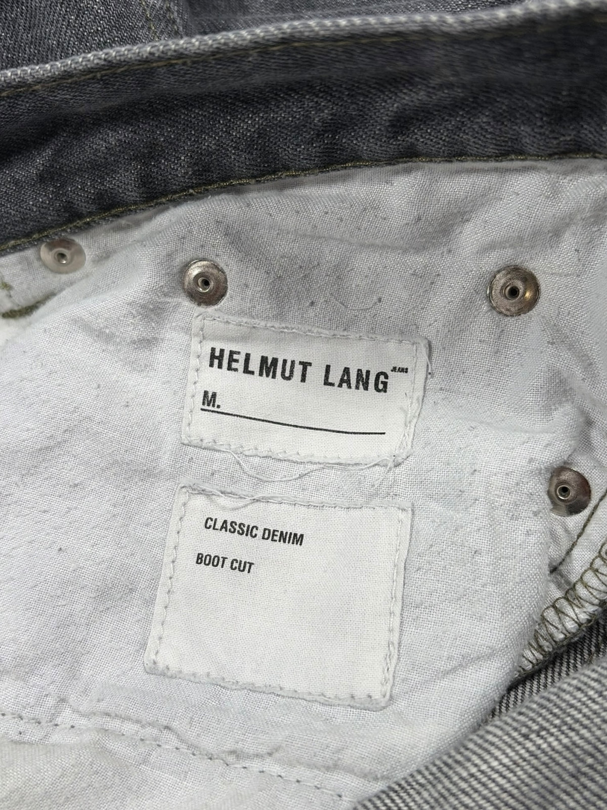 Helmut Lang Vintage Bootcut Jeans