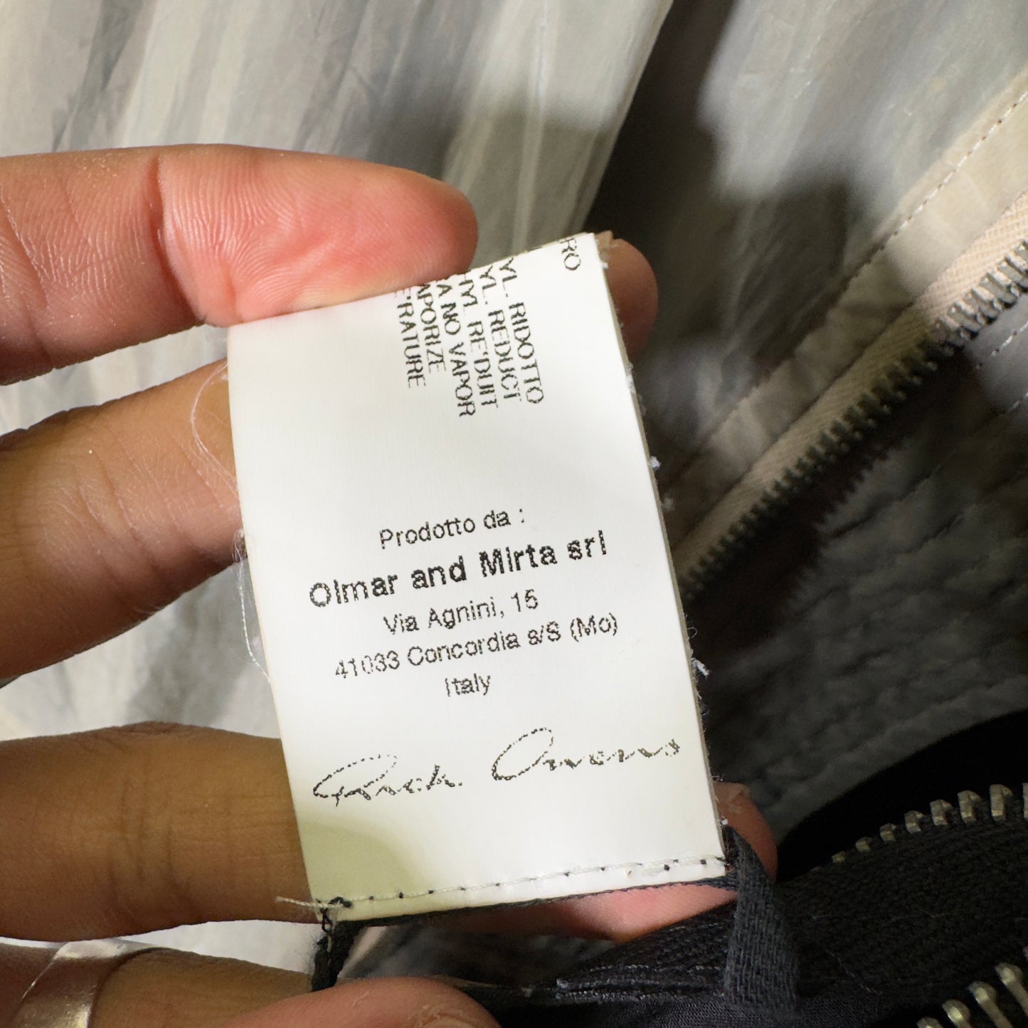 Rick Owens SS13 Bomber Jacket