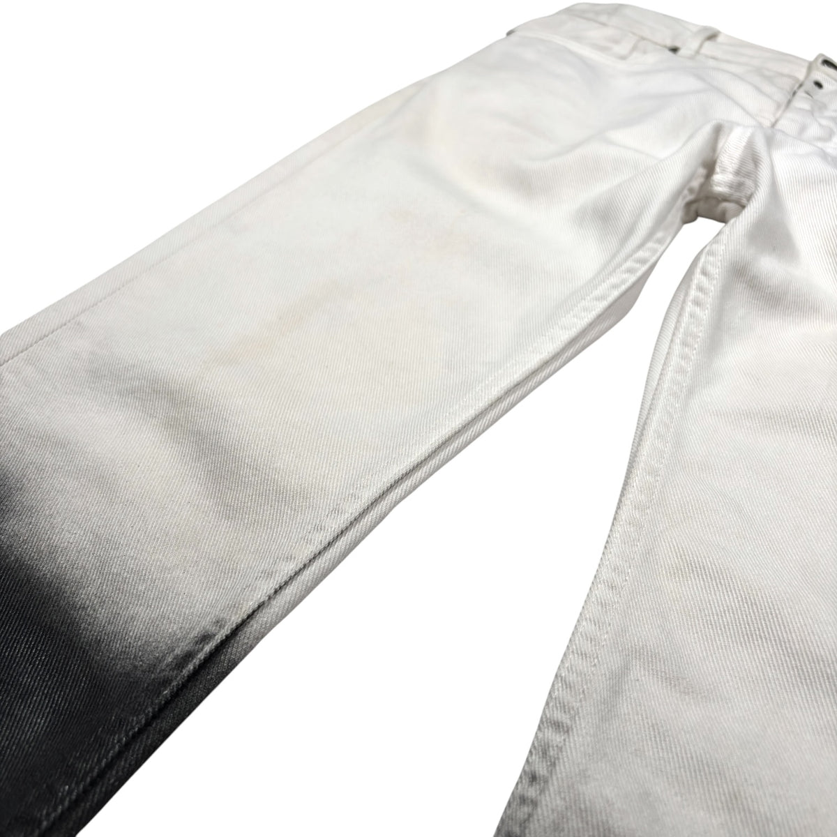 Maison Margiela 2014 Dip-Dye Ombré Slim Denim Jeans