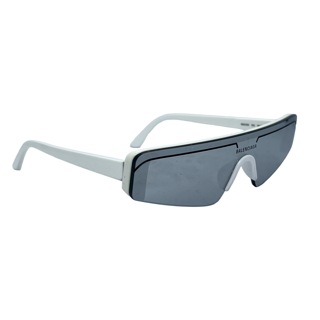 Balenciaga Ski Rectangle Sunglasses