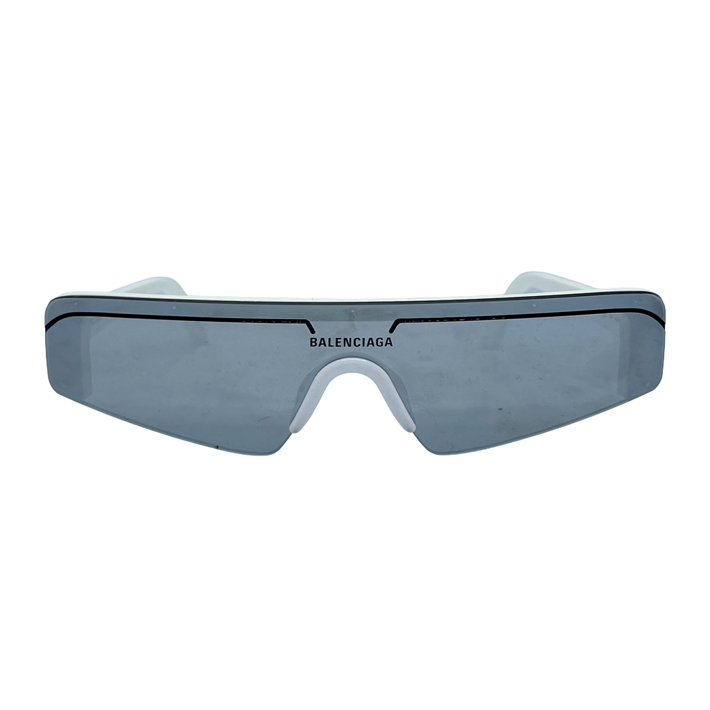 Balenciaga Ski Rectangle Sunglasses