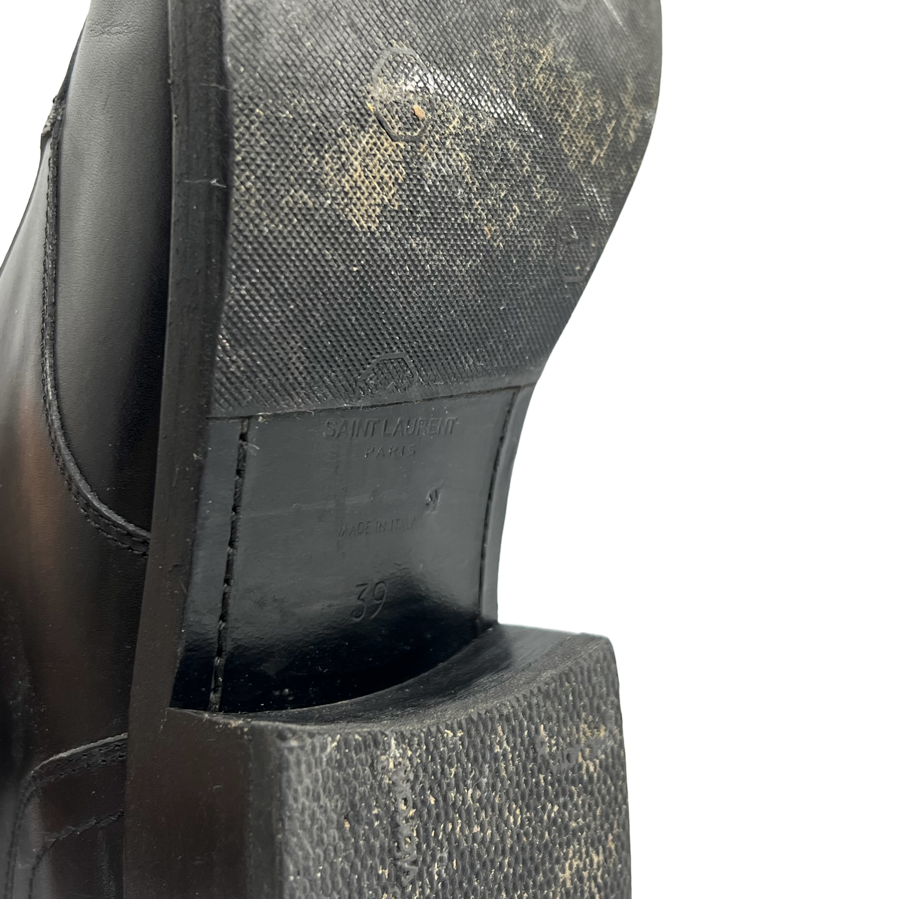 Saint Laurent Paris Combat Boots