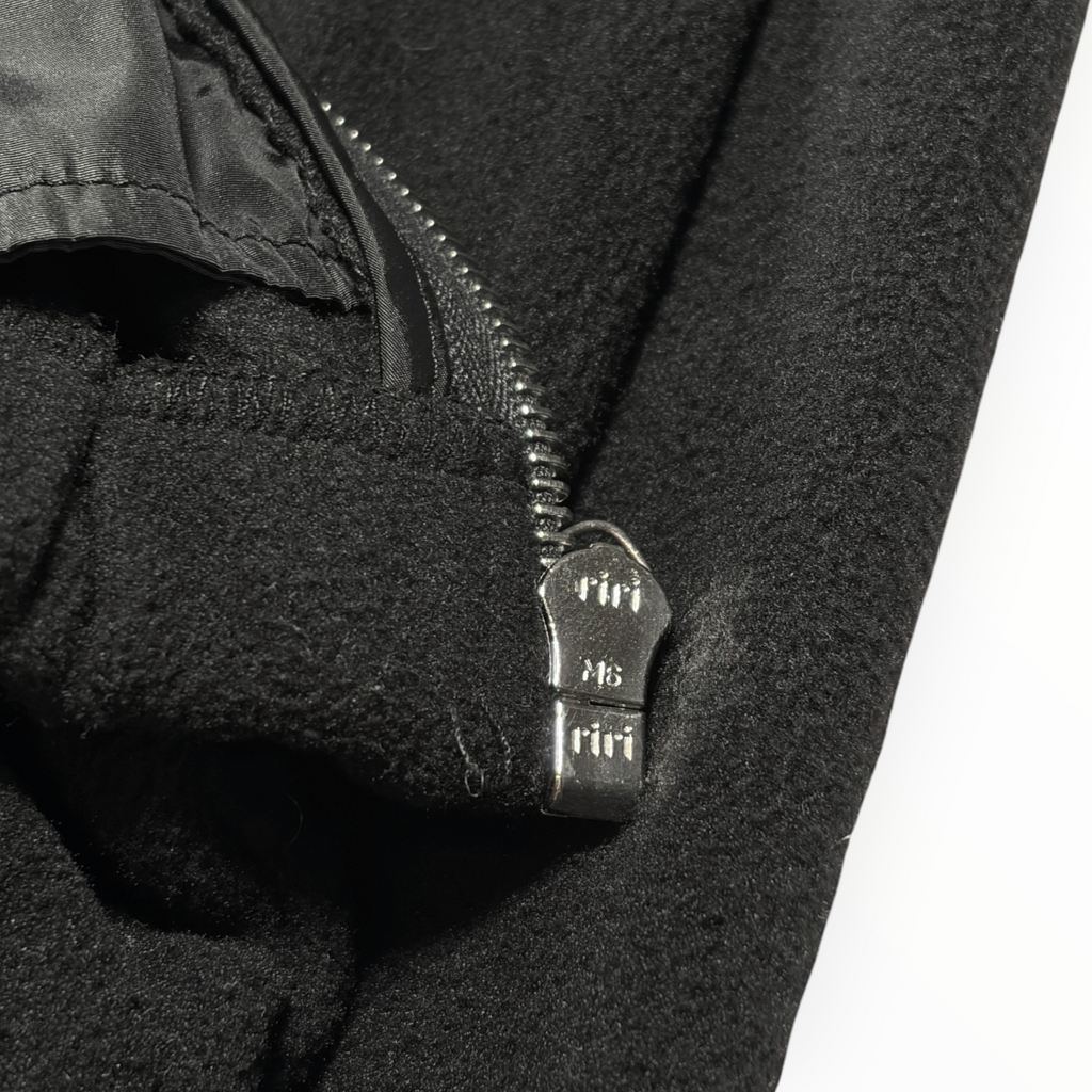 Prada Sport 2008 Ruffle-Trim Fleece Jacket