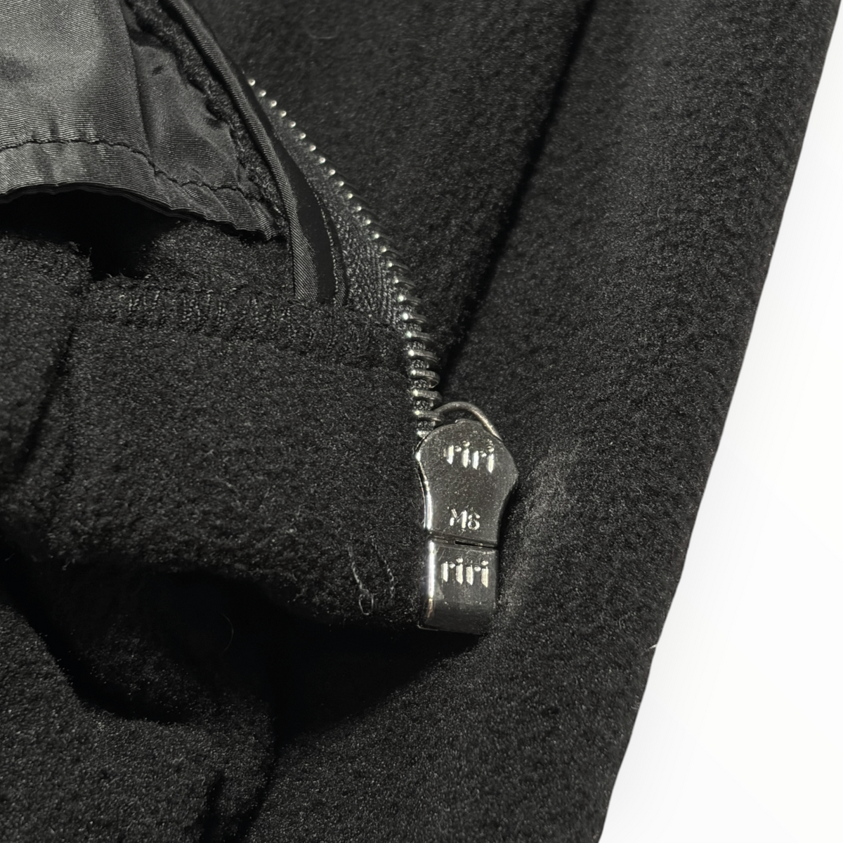 Prada Sport 2008 Ruffle-Trim Fleece Jacket