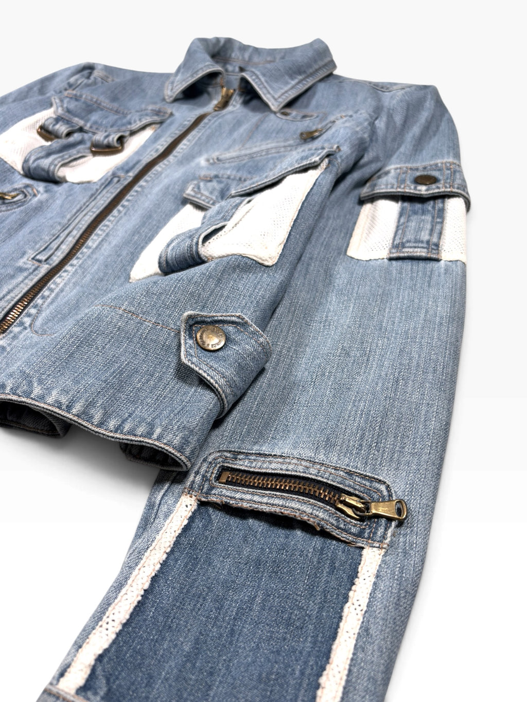 Dolce & Gabbana SS03 Multi-Pocket Denim Jacket