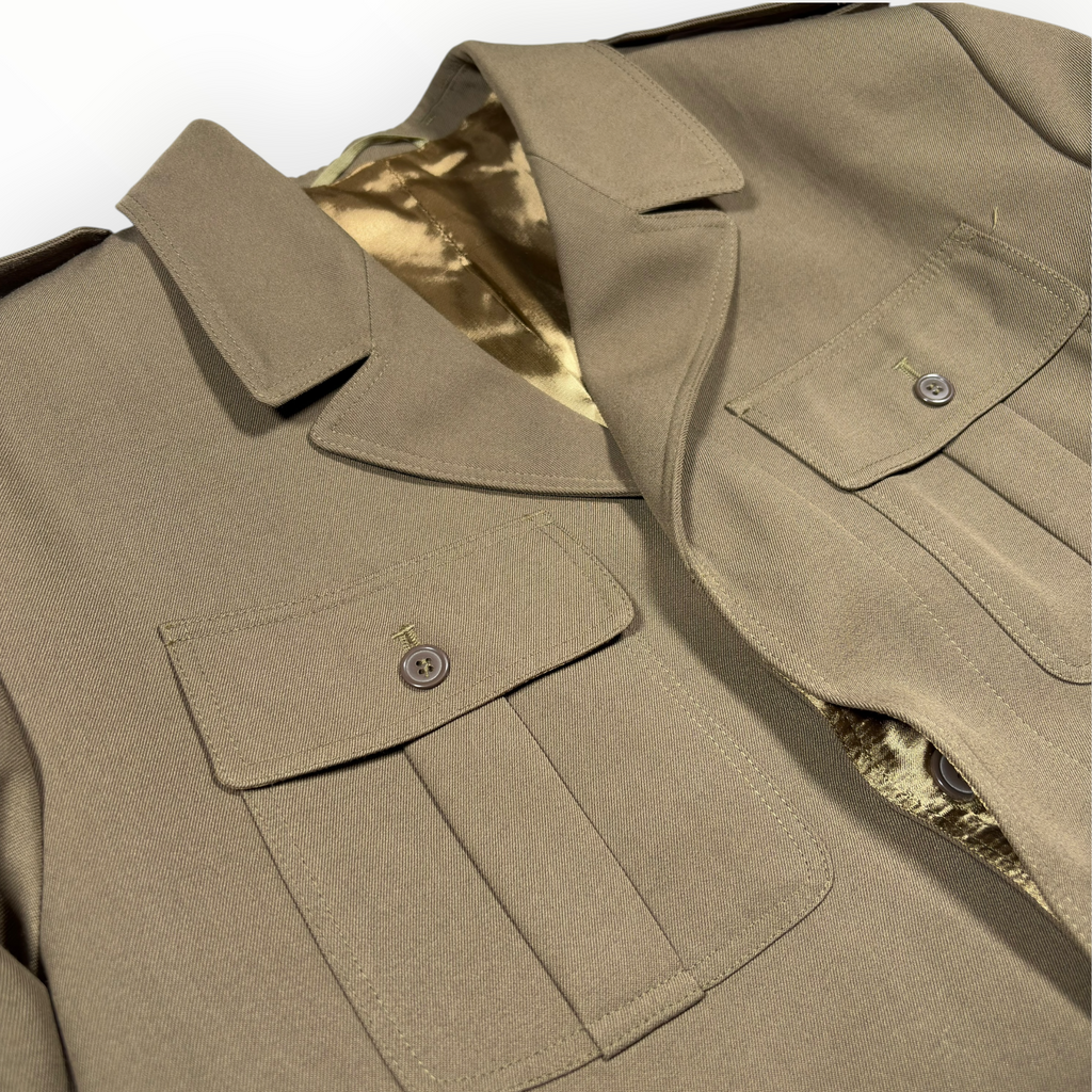 Rafio Italian Tailored Belted Ike Field Jacket
