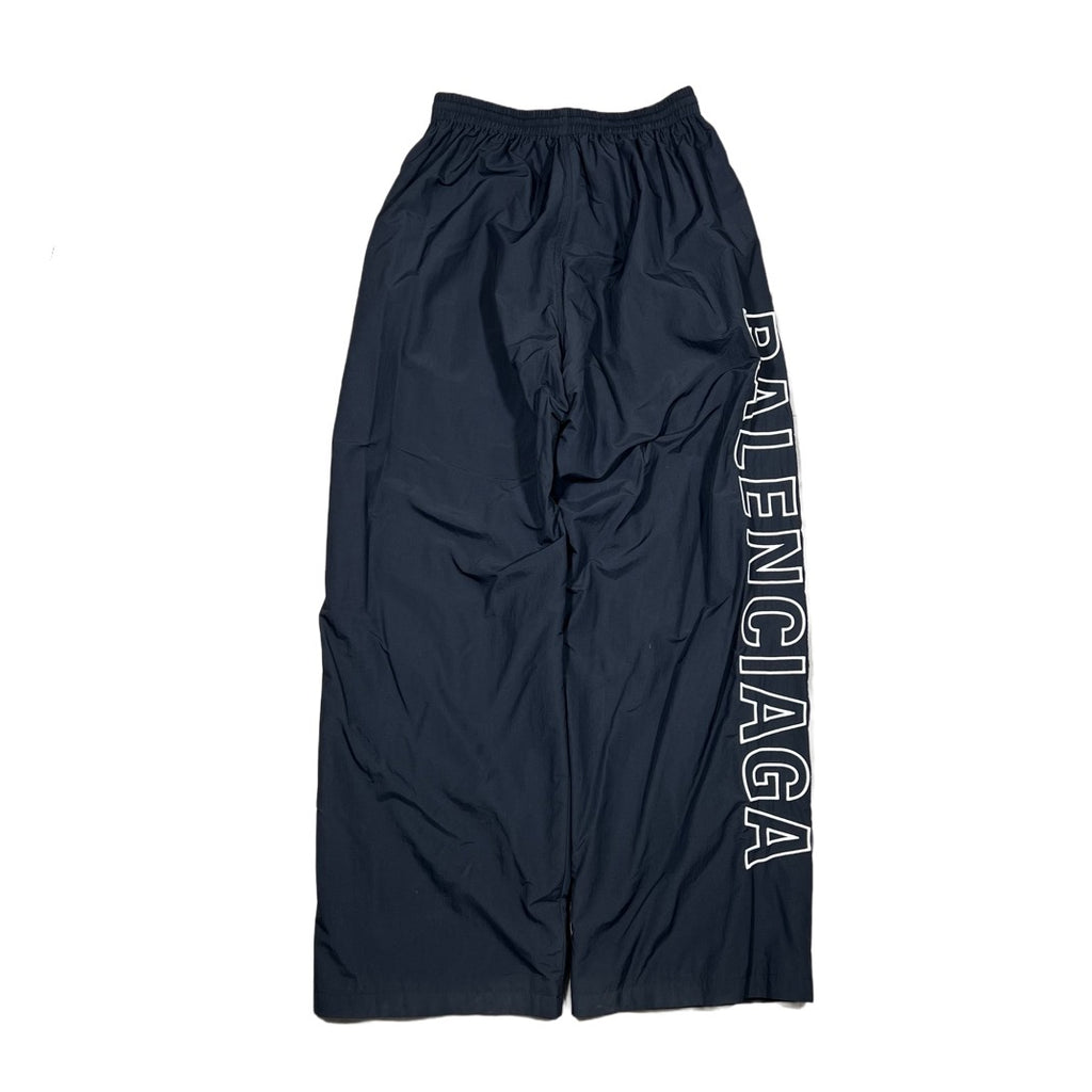 Balenciaga Wide Leg Logo Pants