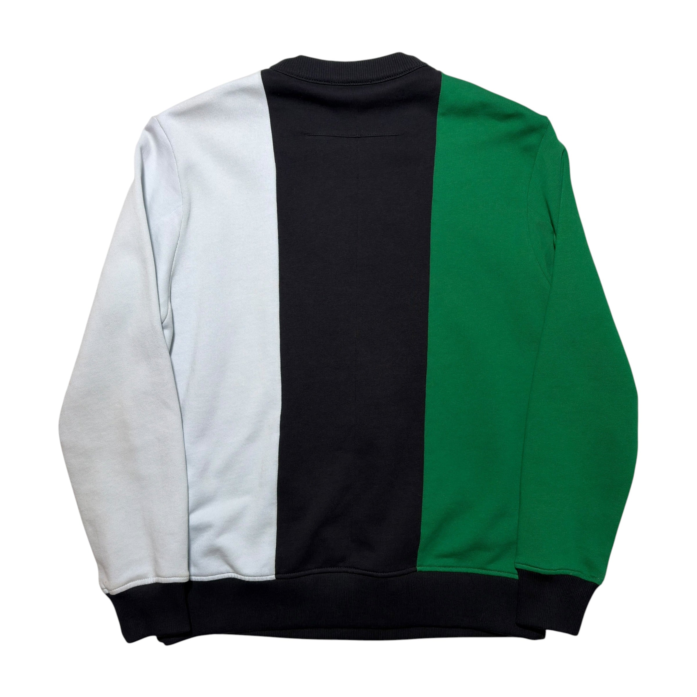 Givenchy by Riccardo Tisci "American Dream" Madonna Patchwork Zip-Shoulder Sweatshirt
