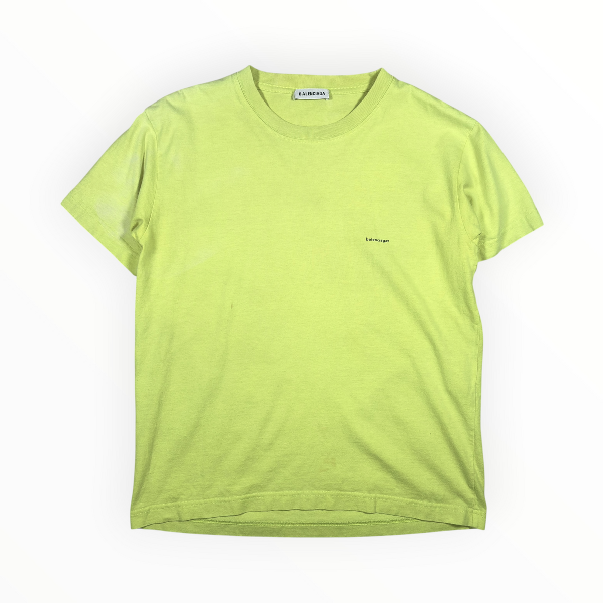 Balenciaga 2018 Micro Logo T-Shirt