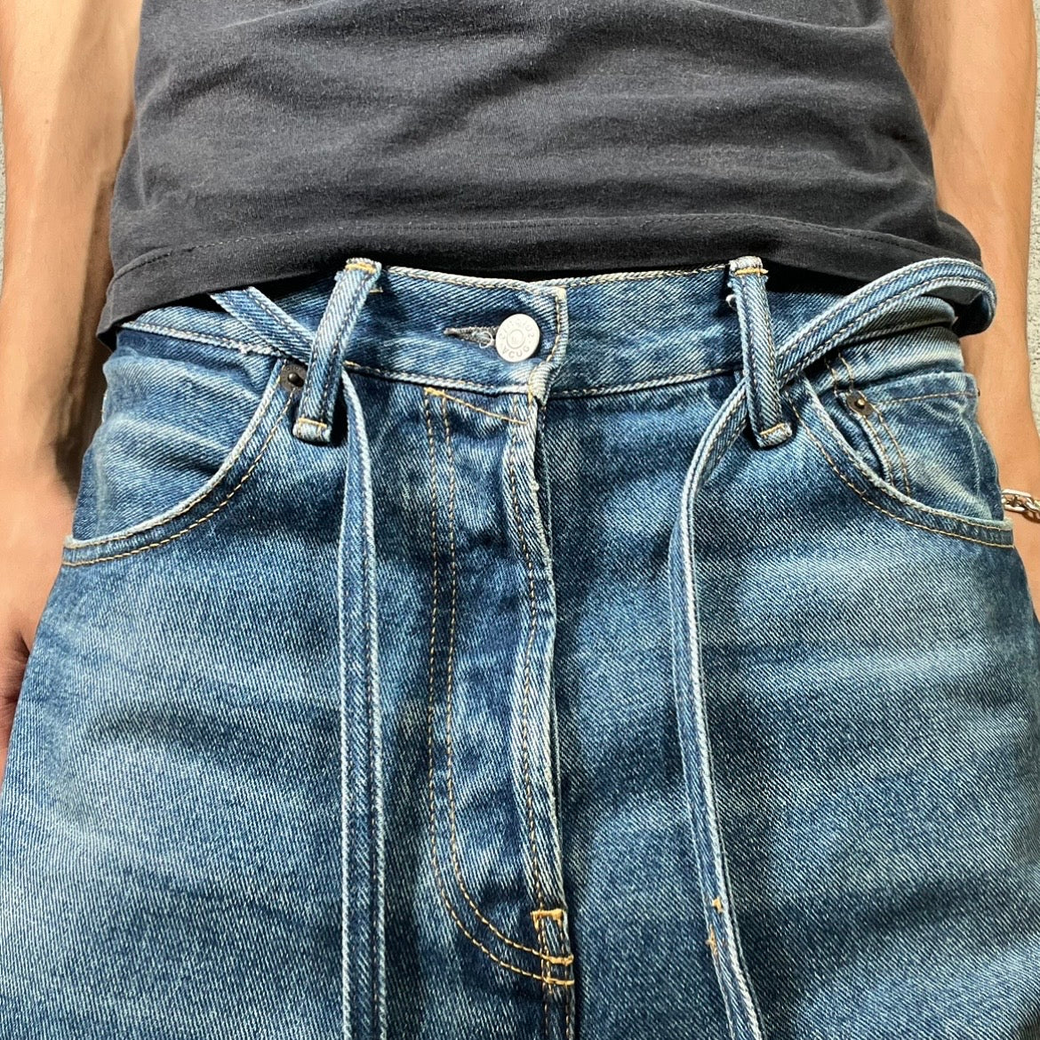 Acne Studios 1991 Toj Vintage Blue Jeans