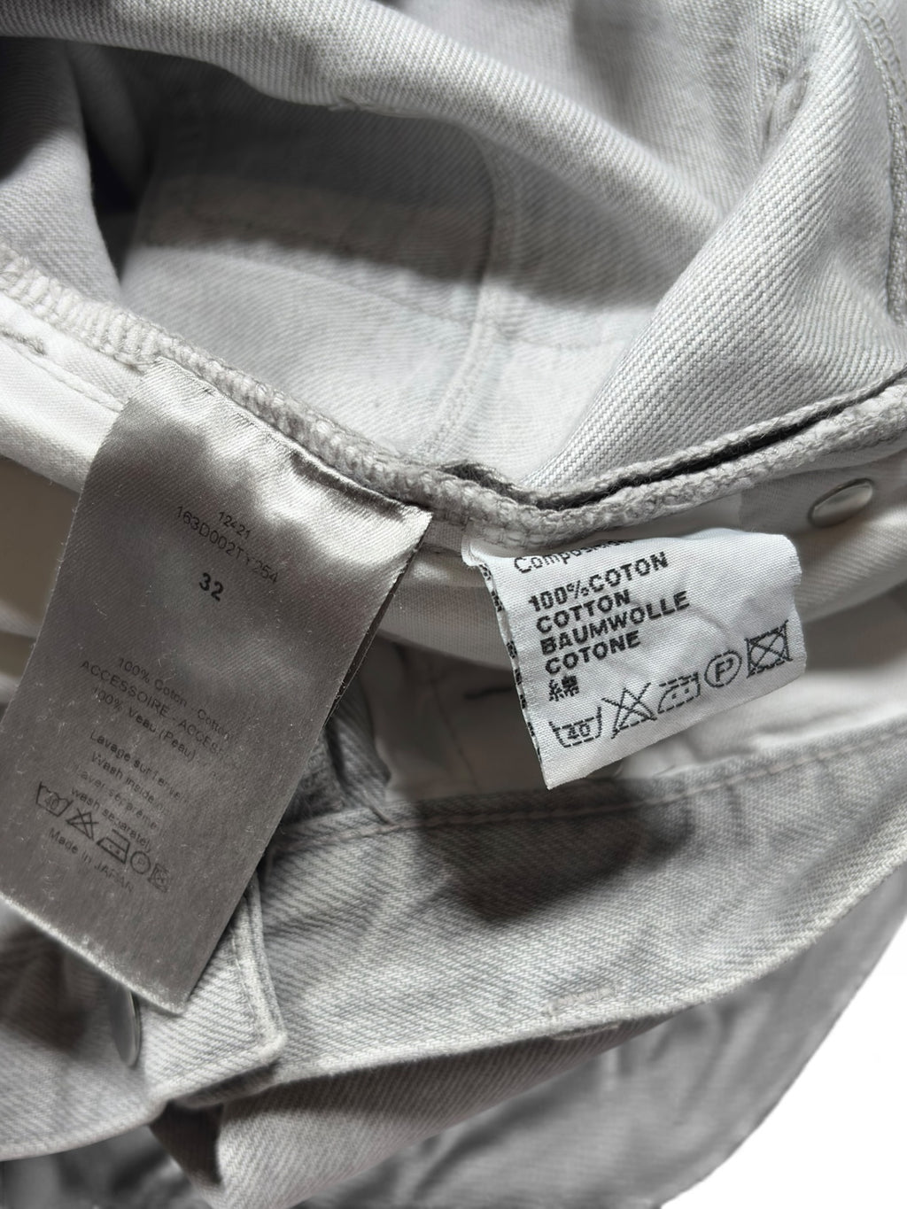 Dior Homme 2016 Distressed Denim