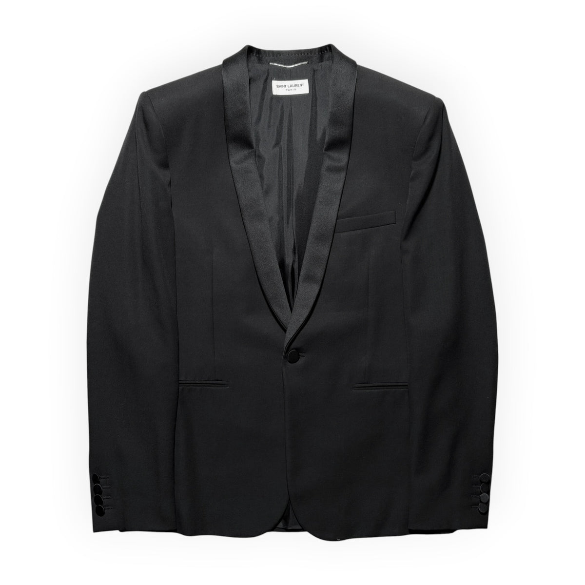 Saint Laurent FW15 Le Smoking Tuxedo Jacket