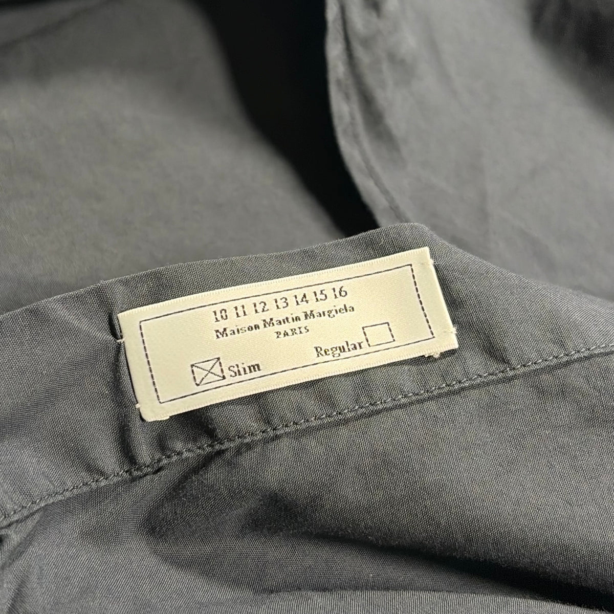 Maison Margiela 2015 Line 10 Slim Poplin Shirt