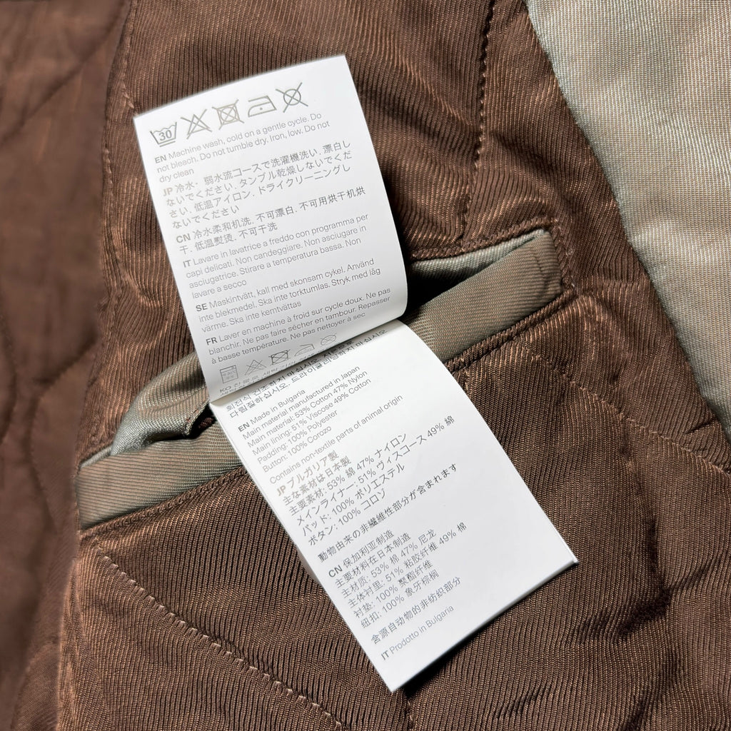 Our Legacy Auto Jacket Technical Iridescent Flight Jacket