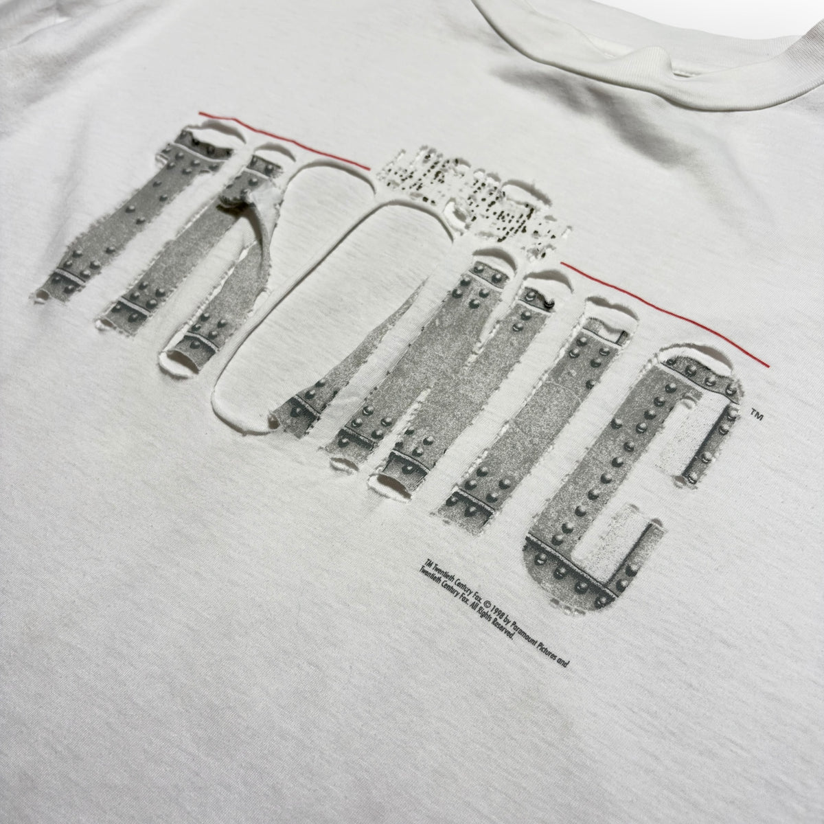 Vintage 1998 Titanic Movie Promo T-Shirt