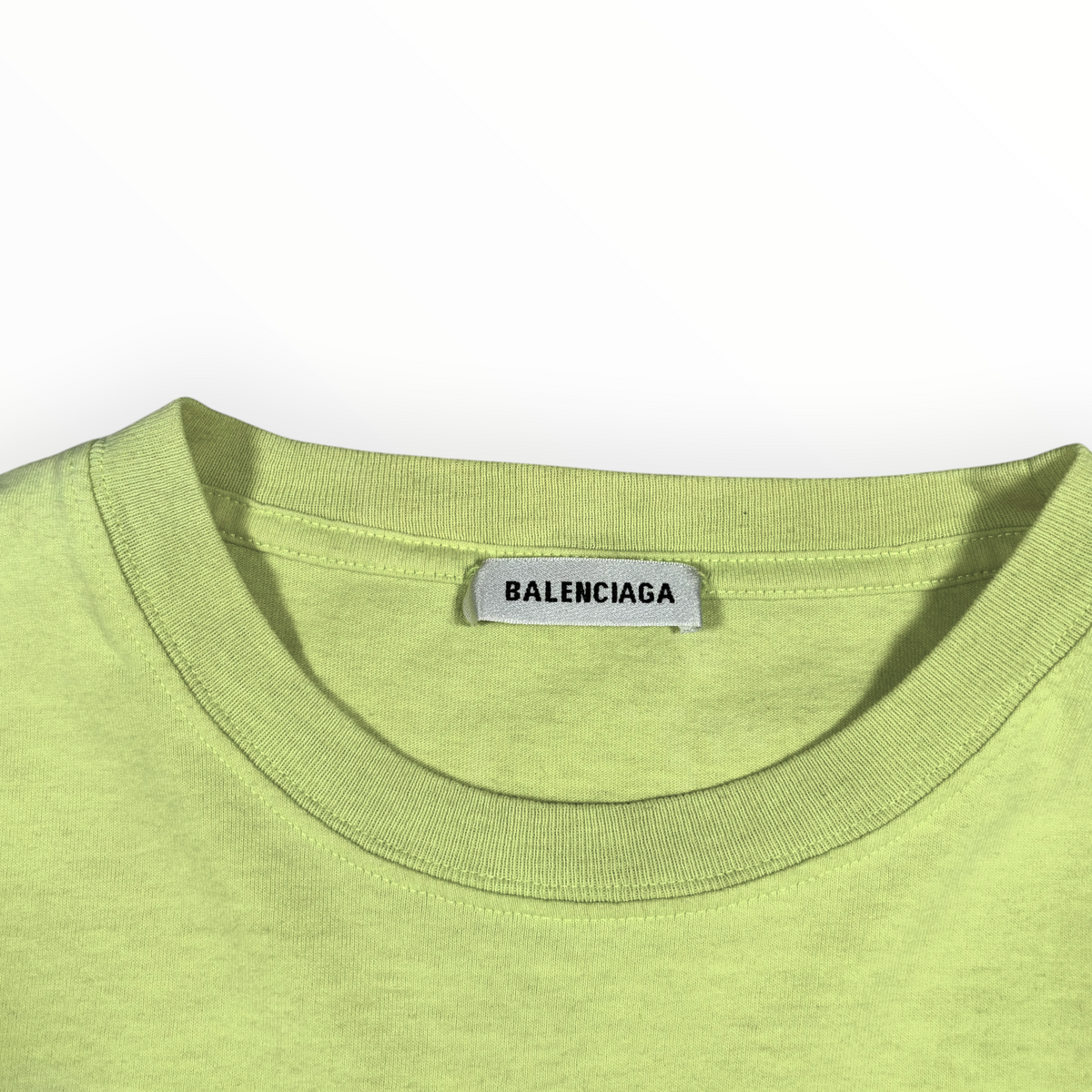 Balenciaga 2018 Micro Logo T-Shirt