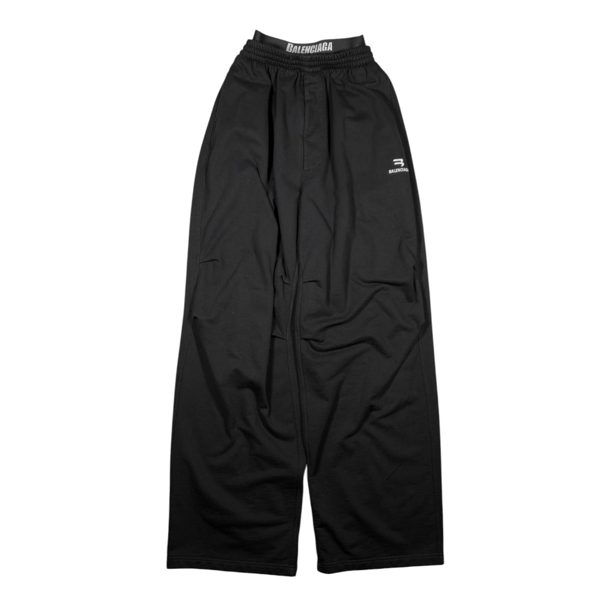 Balenciaga 2021 Sporty B Layered Sweatpants
