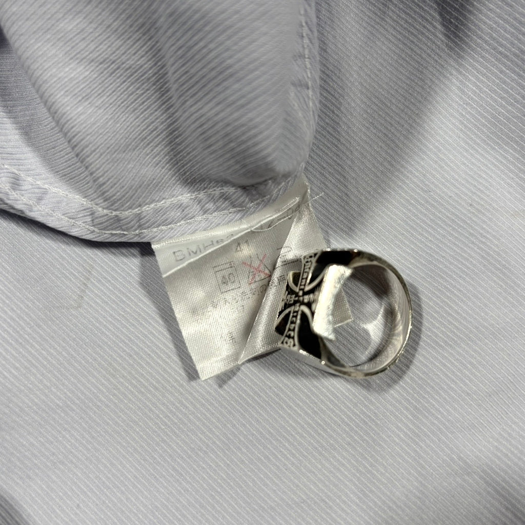 Burberry Black Label Check Cuff Shirt