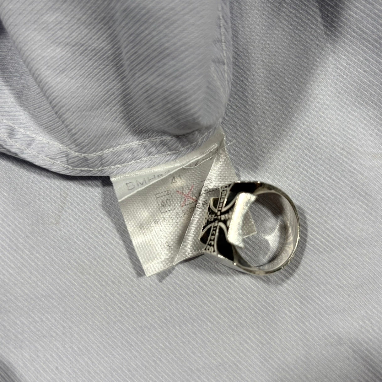 Burberry Black Label Check Cuff Shirt