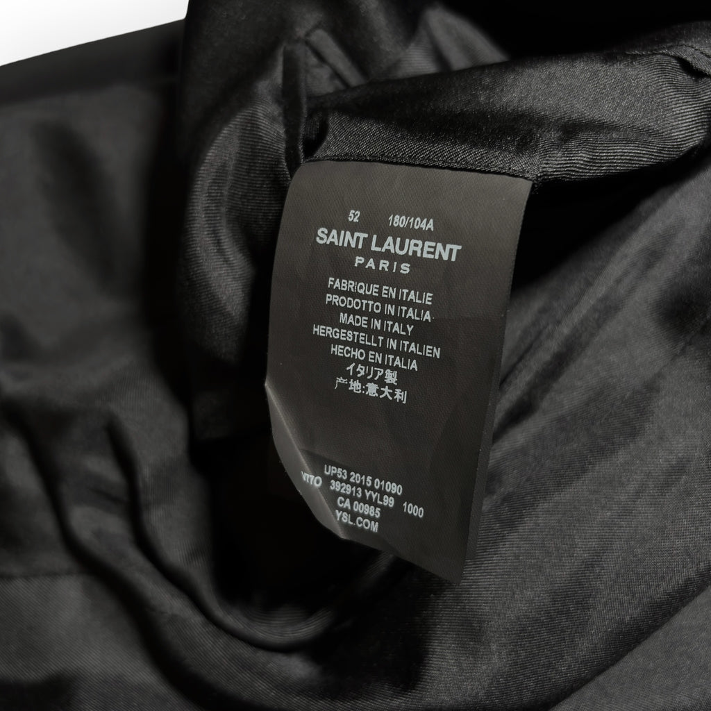 Saint Laurent FW15 Le Smoking Tuxedo Jacket