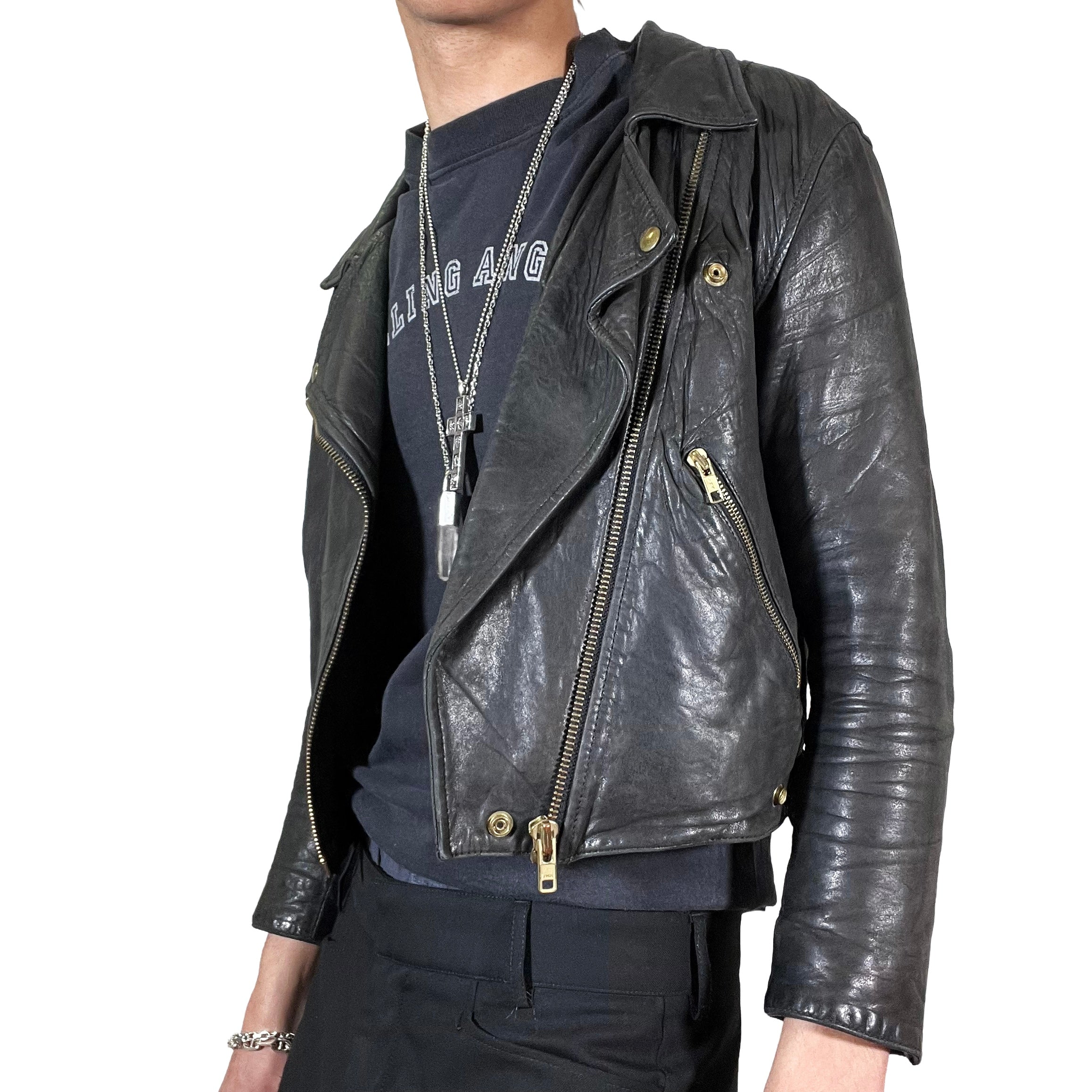 Acne Studios Leather Biker Jacket