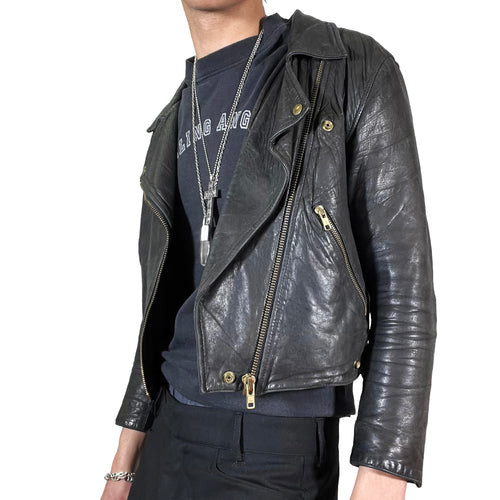 Acne Studios Leather Biker Jacket