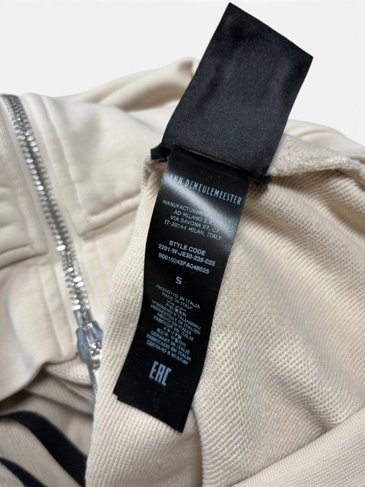 Ann Demeulemeester Off-White Hoodie