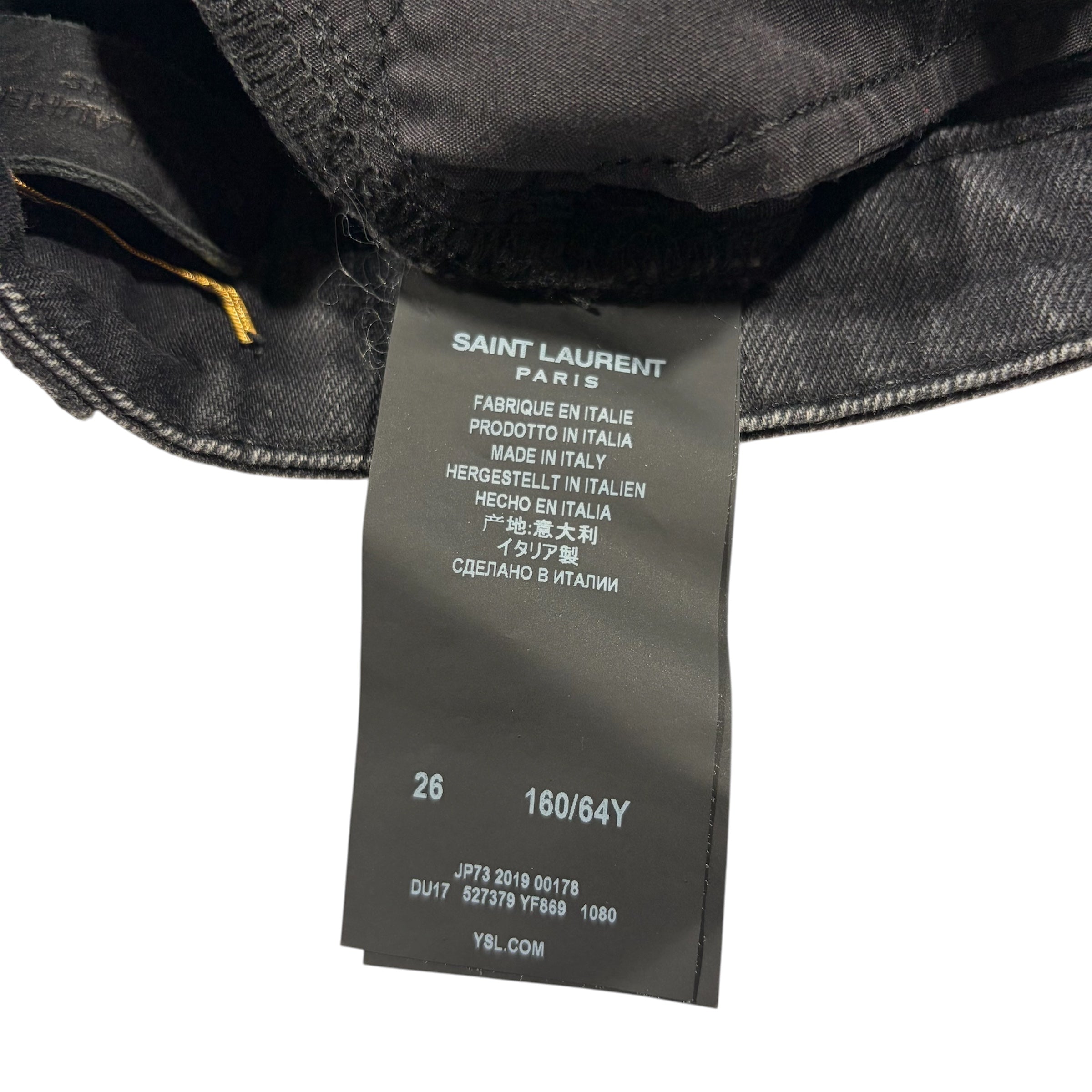 Saint Laurent Paris D05 Skinny Jeans