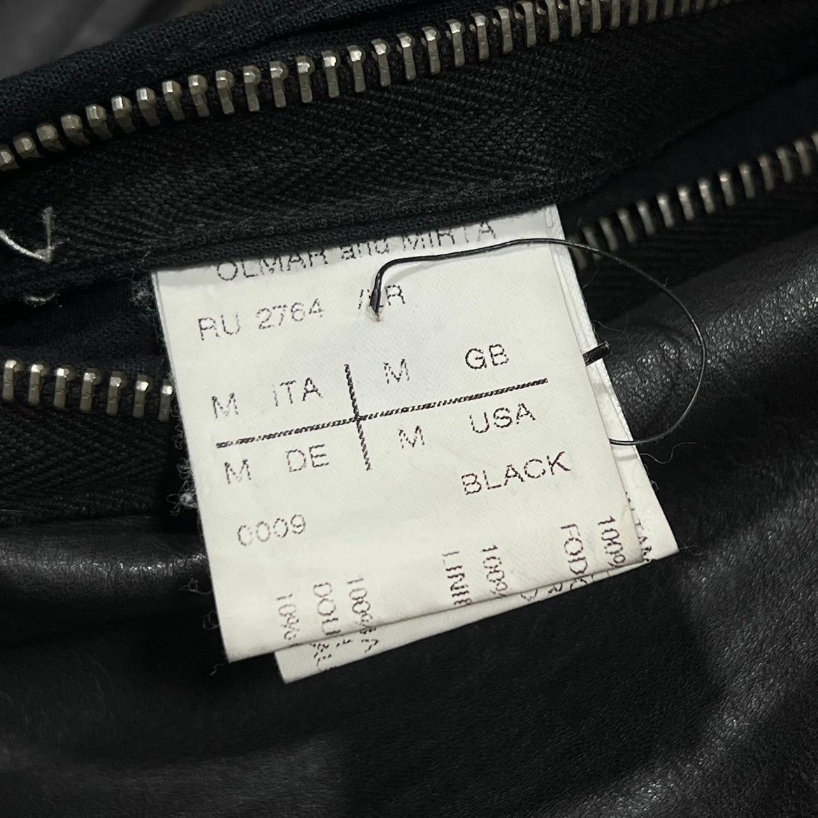 Rick Owens Stooges Leather Jacket