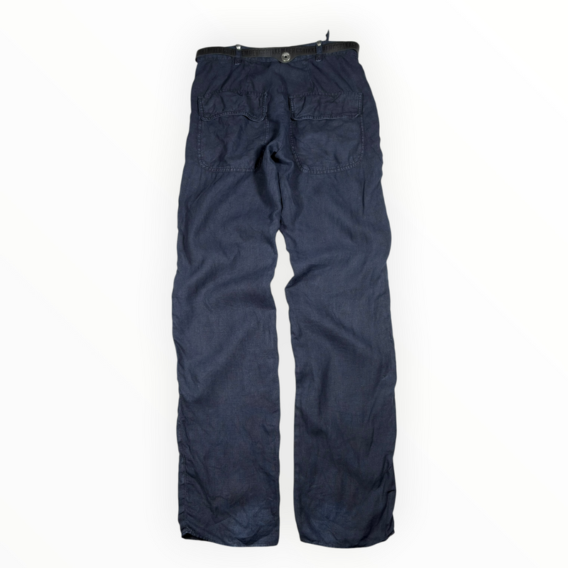 Dirk Bikkembergs 07 Linen Buckle Trousers