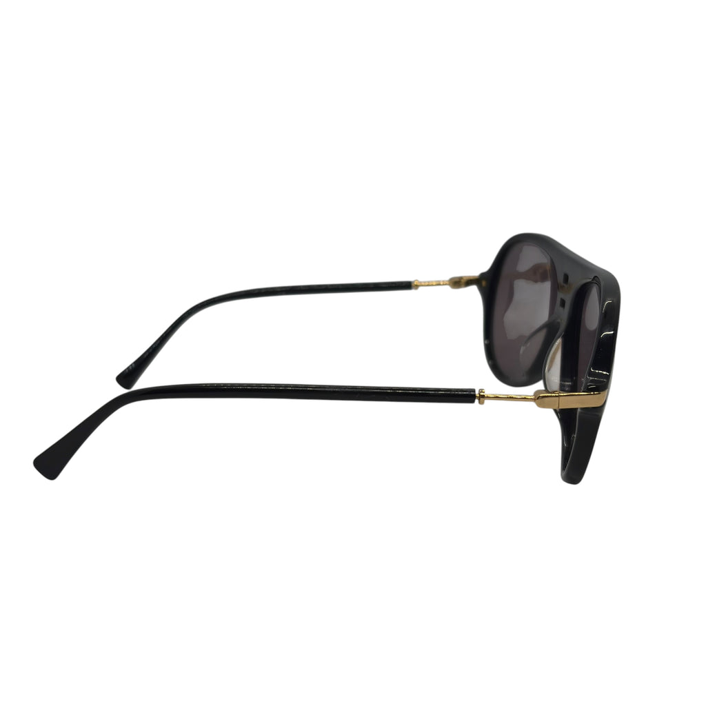 Balmain x H&M Gold-Trim Aviator Sunglasses